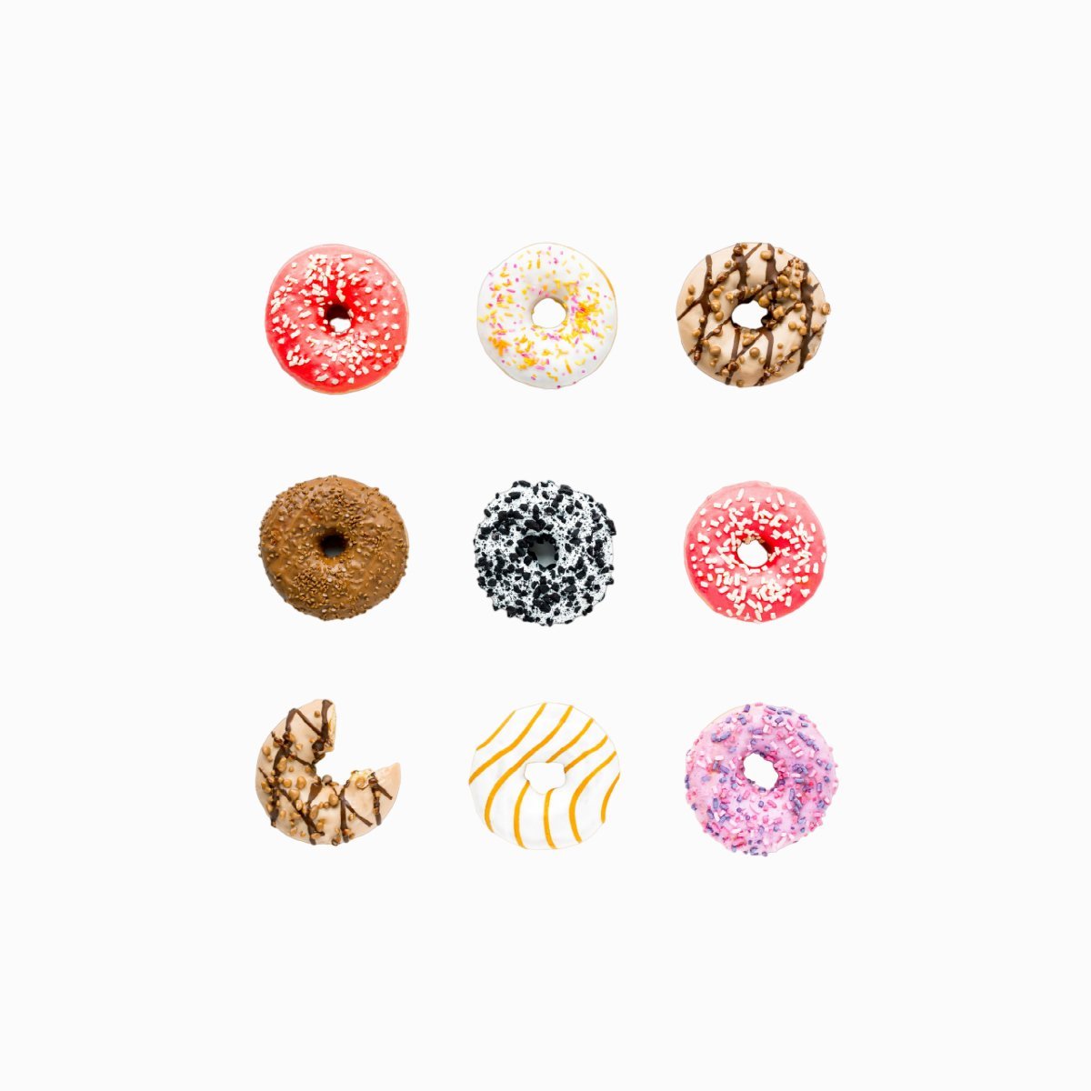 Пончики "Rainbow"  (набор)